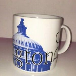 Vintage Starbucks Coffee Cup Mug 1994 Washington D.C. City Tea 20oz Ceramic new